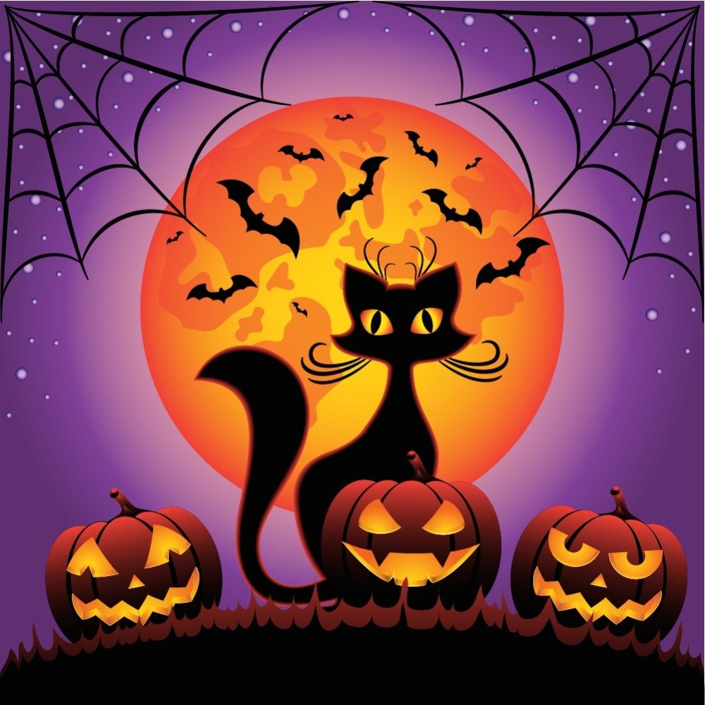 Spooky Halloween Panton