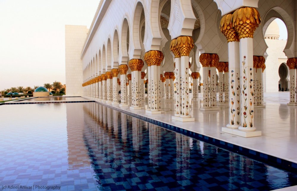 Дубай мечеть шейха Зайда