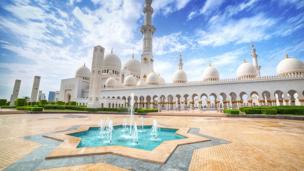 Дубай мечеть шейха Зайда