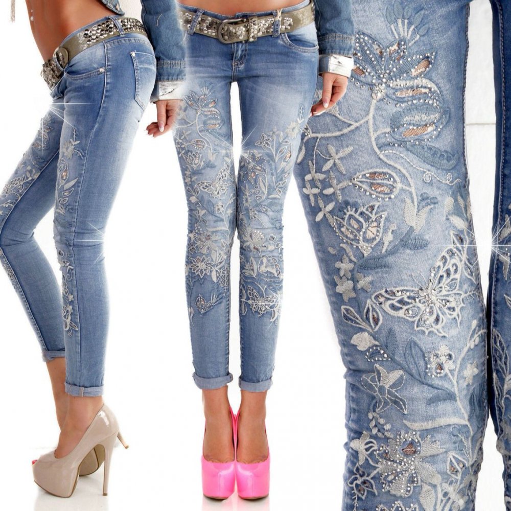 Женственные джинсы