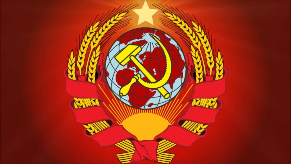 Флаг советского Союза в Кремле