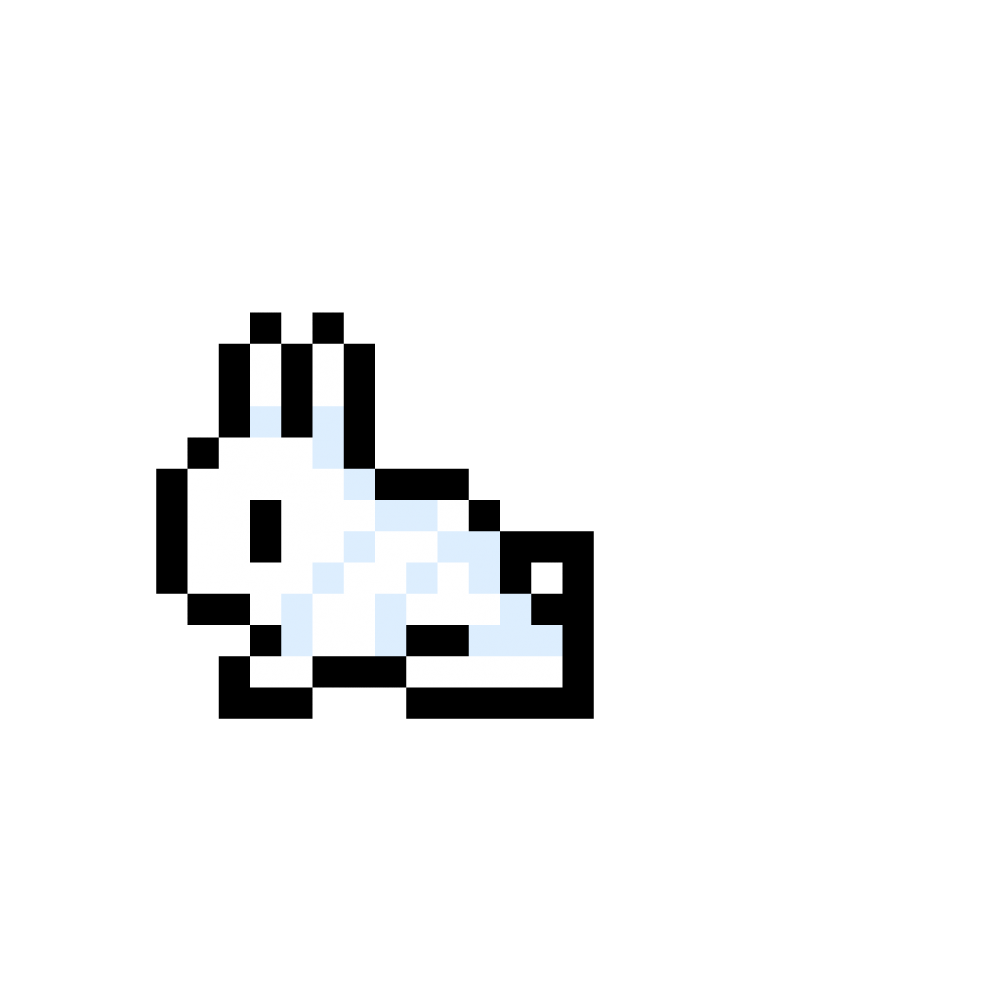 Пиксельный кролик