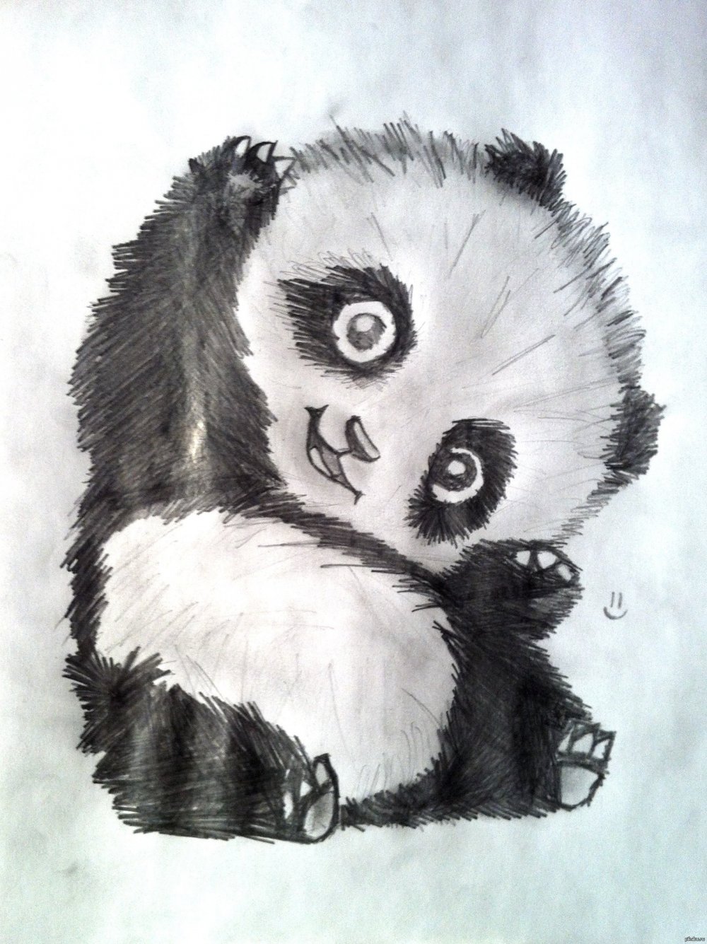 Красивые рисунки панды