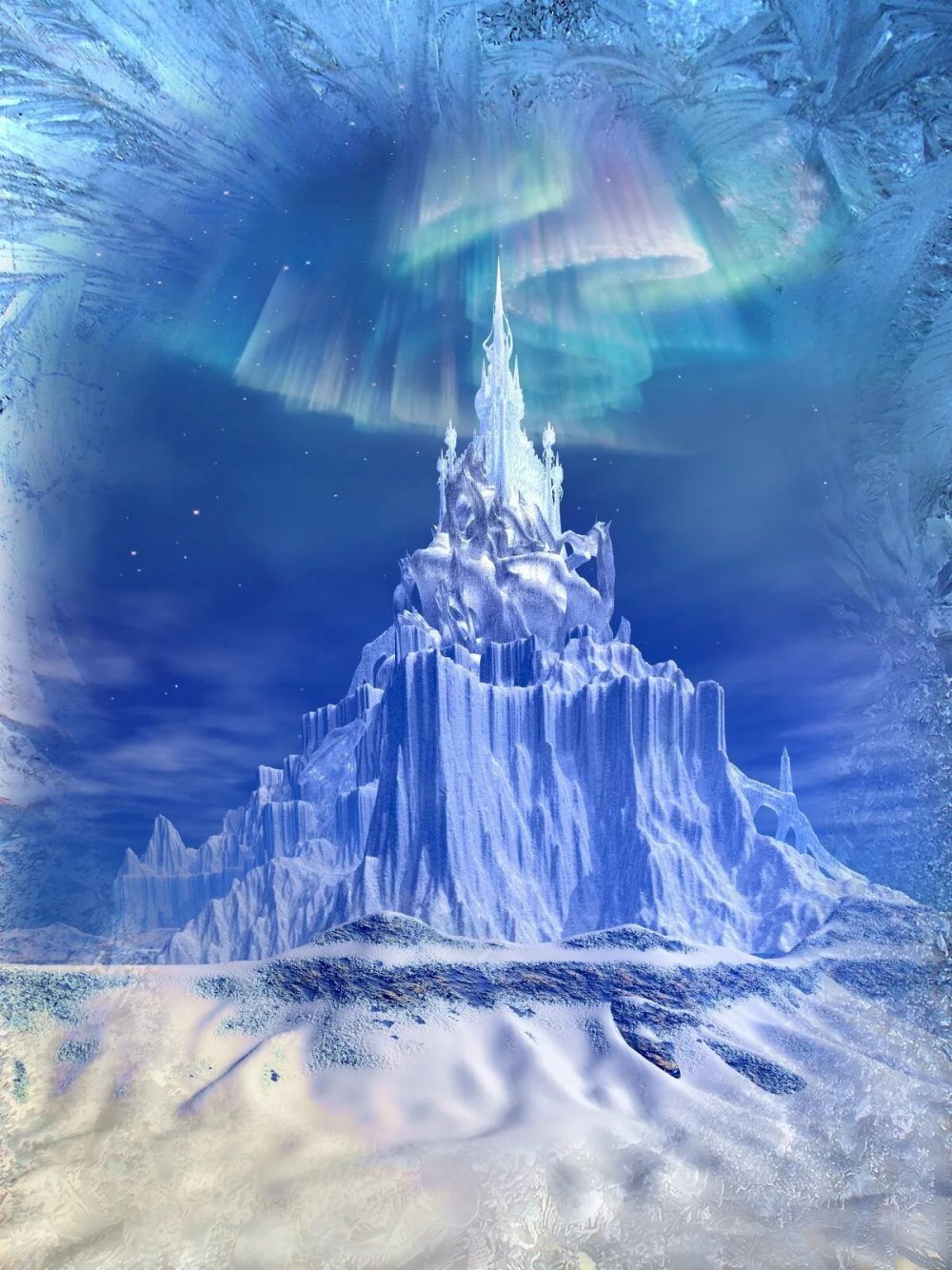 Ледяной замок снежной королевы