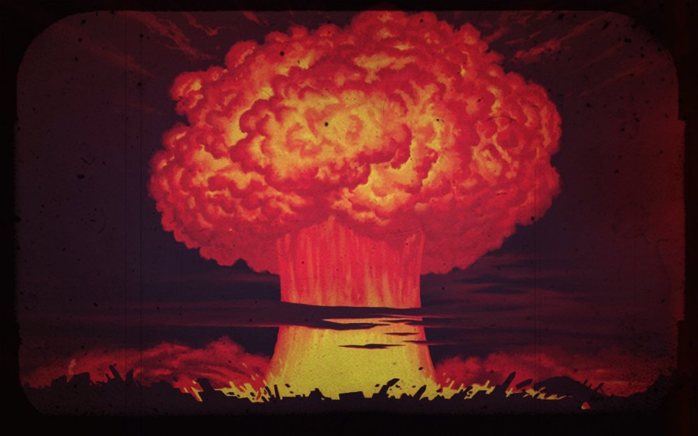 Взрыв ядерной бомбы