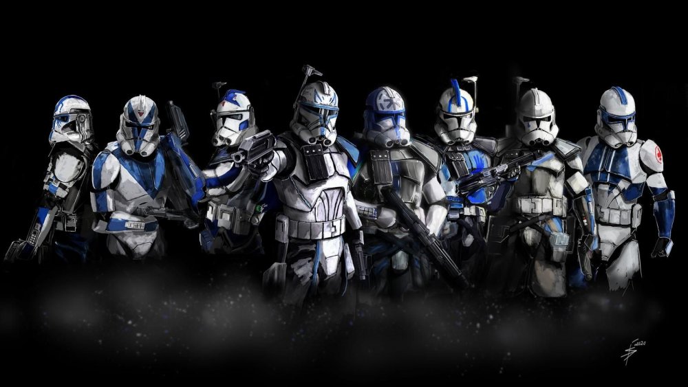 Звёздные войны клоны 501 легиона