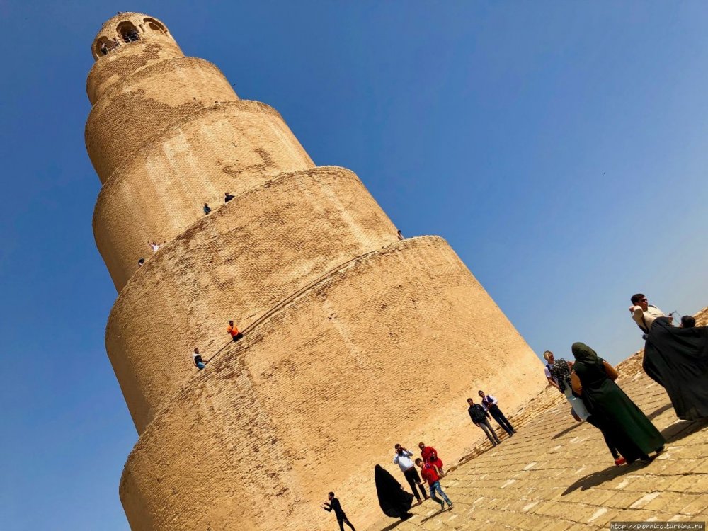 Вавилонская башня Ирак