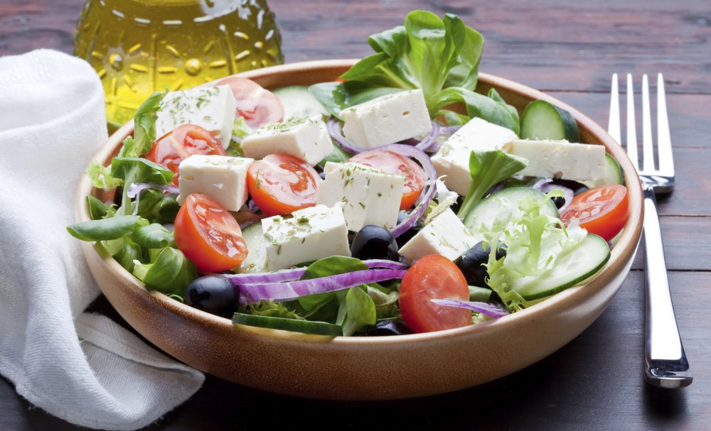 Греческий салат банкет