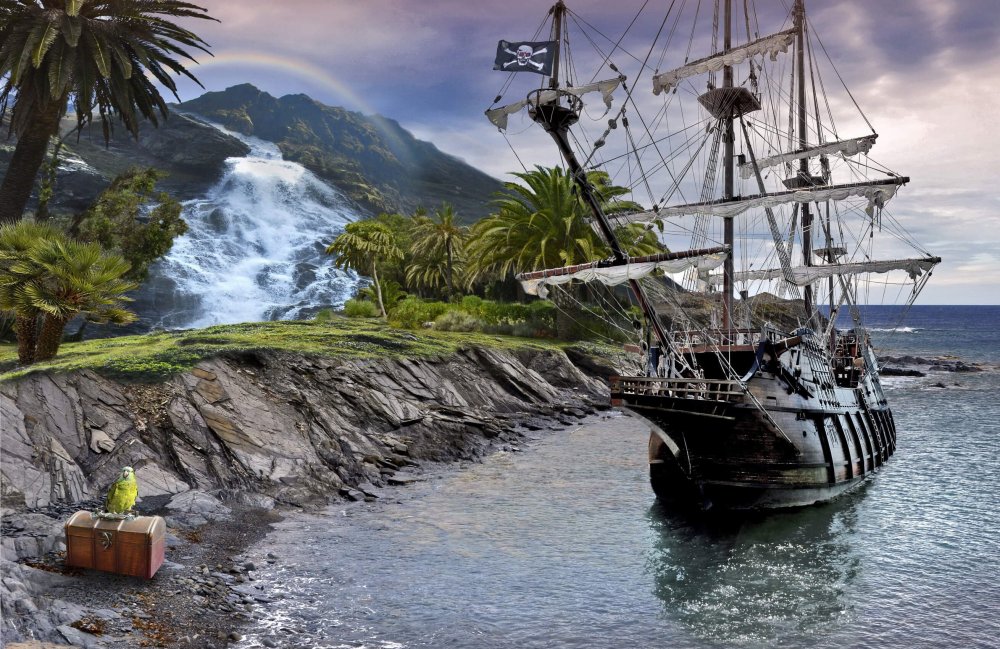 Пираты Карибского моря остров