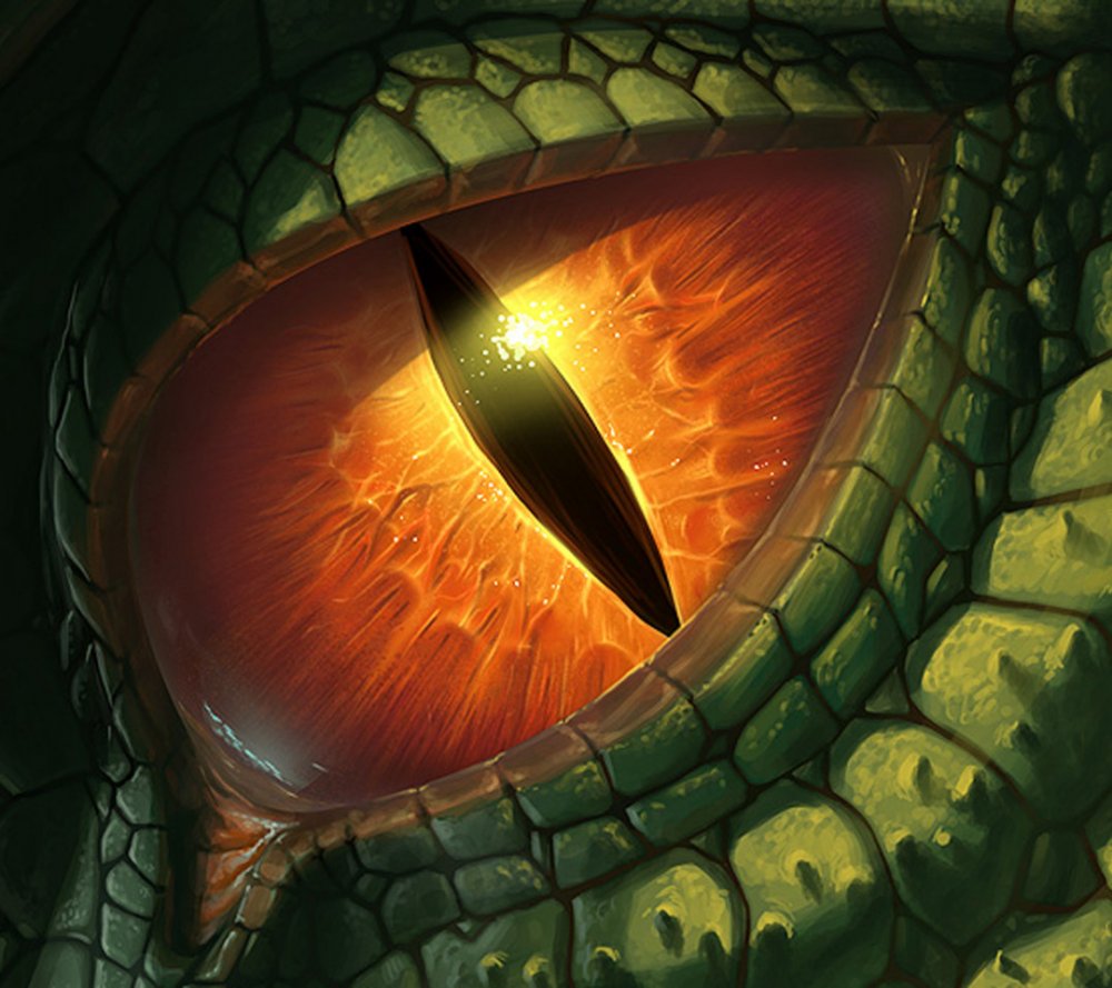 Зрачок глаза дракона