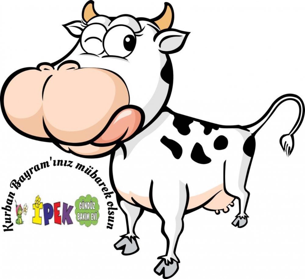 Мультяшное изображение коровы