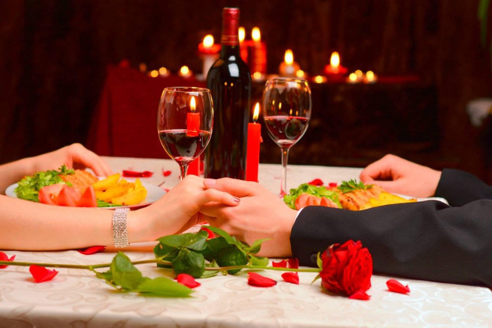 Романтический ужин для девушки