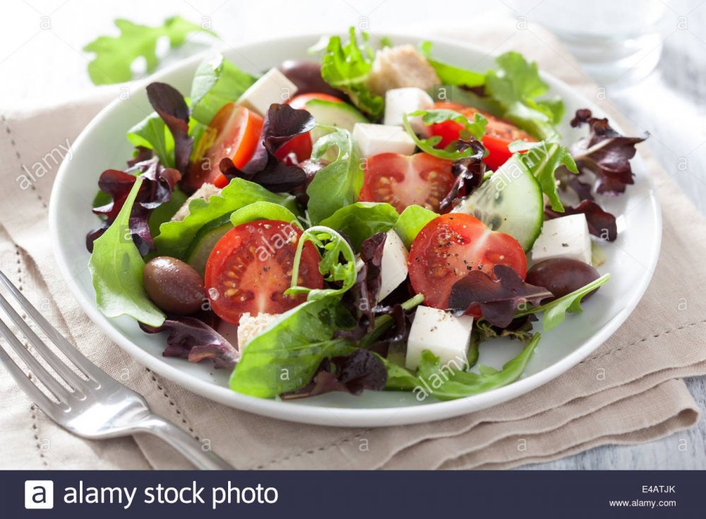 Овощной салат диетический