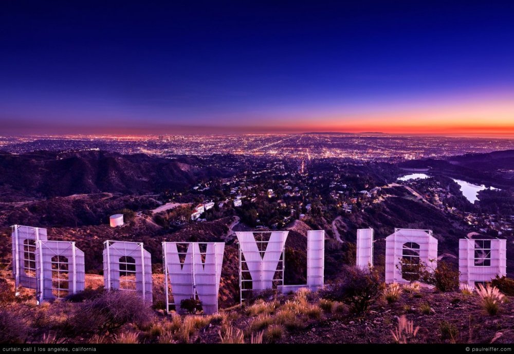 Лос-Анджелес Калифорния Голливуд