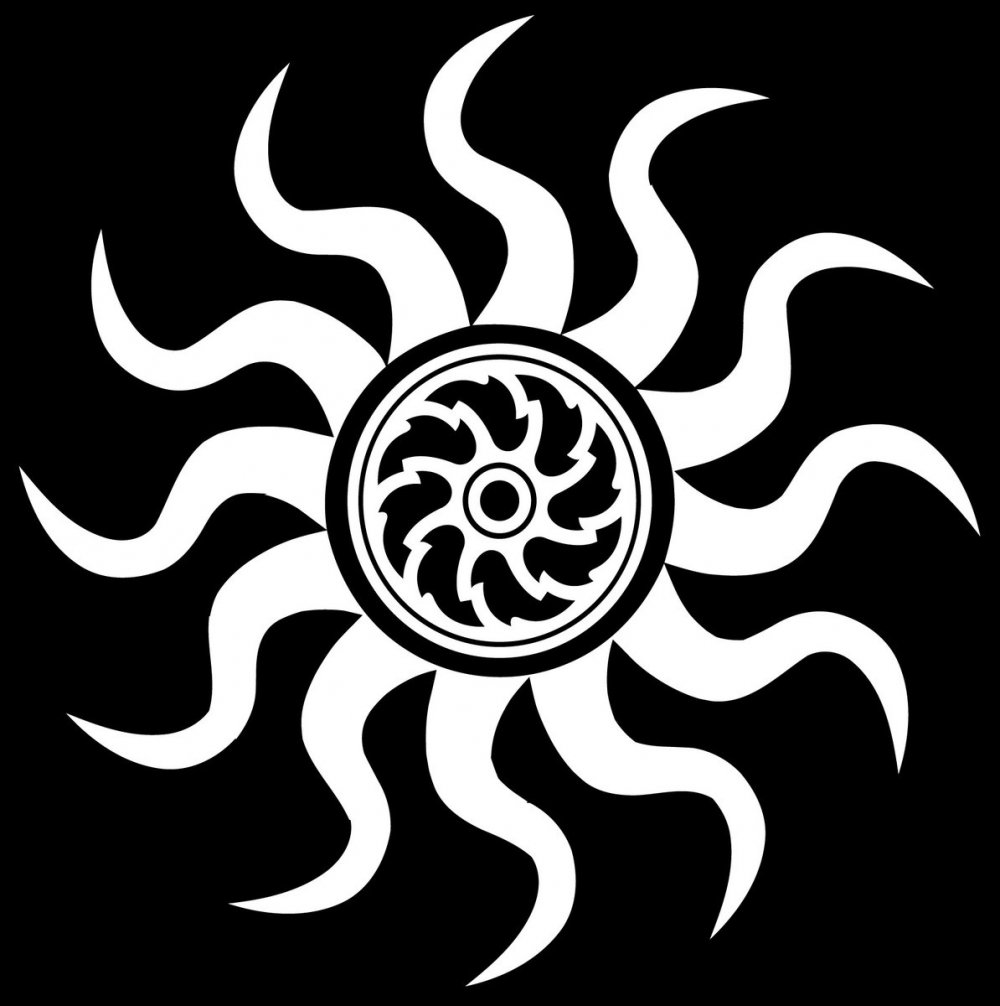 Славянская символика черное солнце