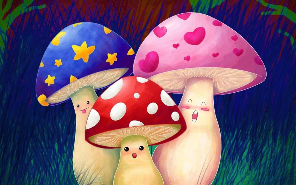 Веселый гриб
