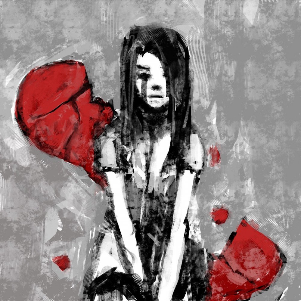 Девушка с разбитым сердцем