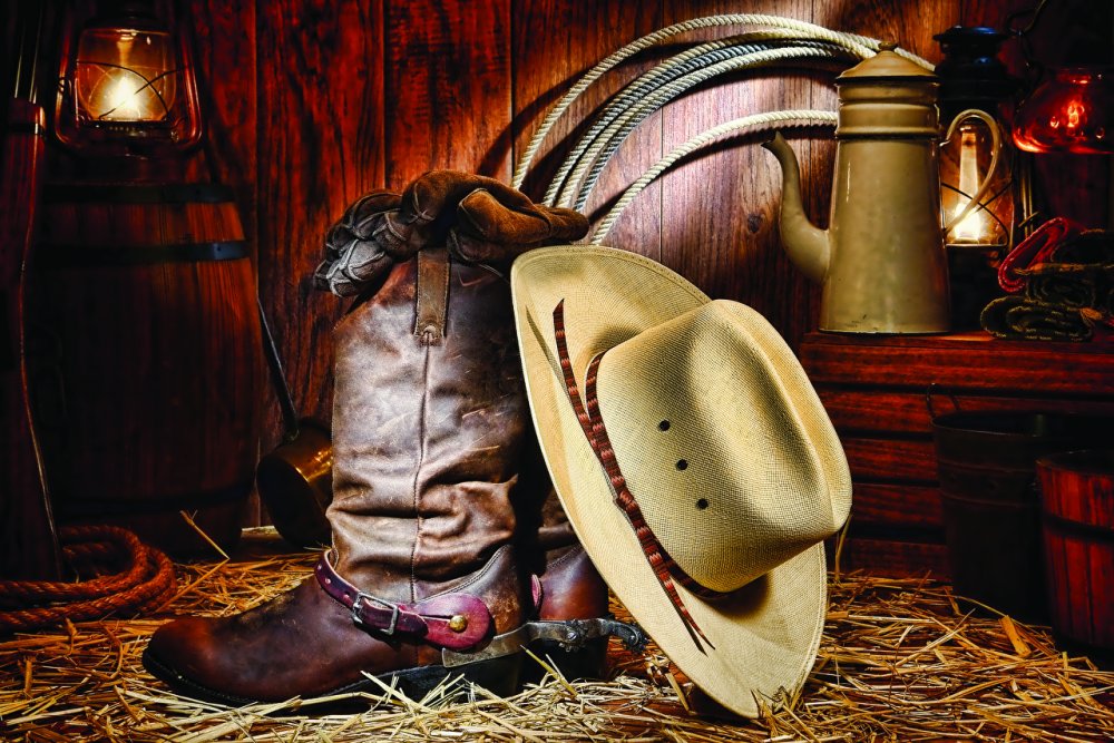 Ковбойская шляпа дикий Запад