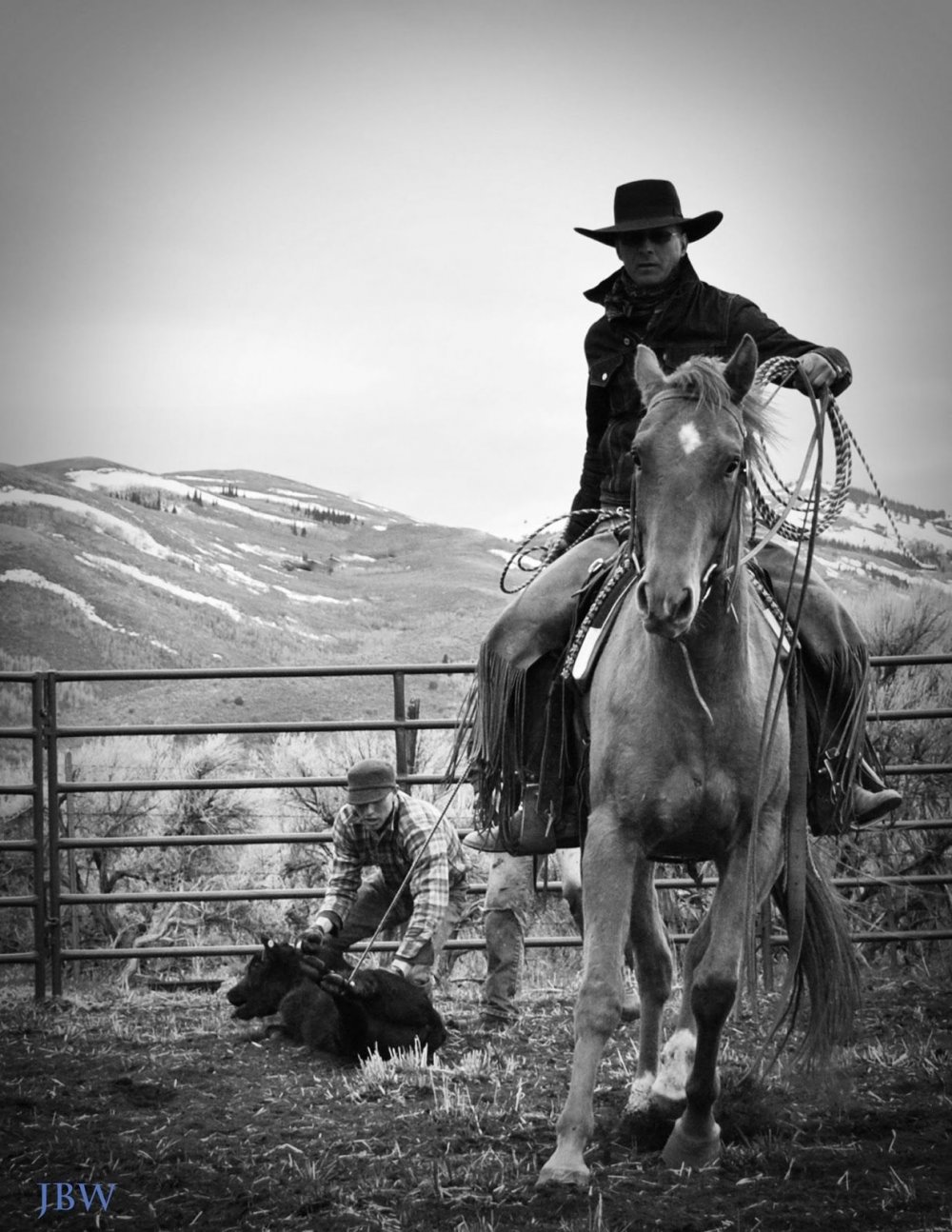 Дикий Запад ранчо Ковбои лошади