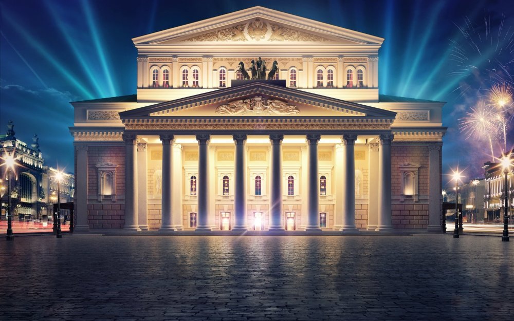 Московский большой театр (о. и. Бове).
