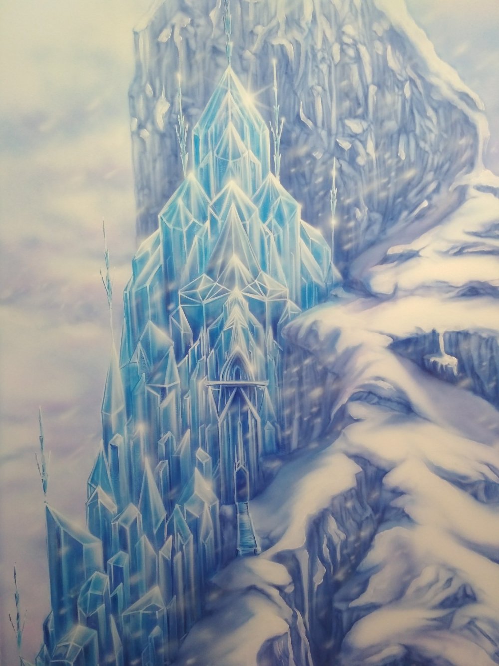 Холодное сердце Эльза в ледяном Дворце
