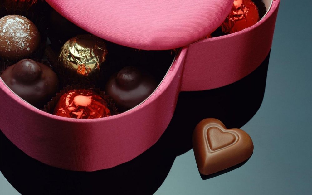 Коробка шоколадных конфет