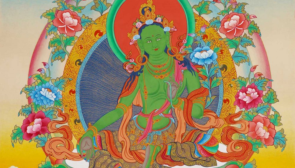 Будды медицины зеленой тары
