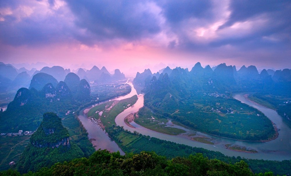 Китая природа река Янцзы