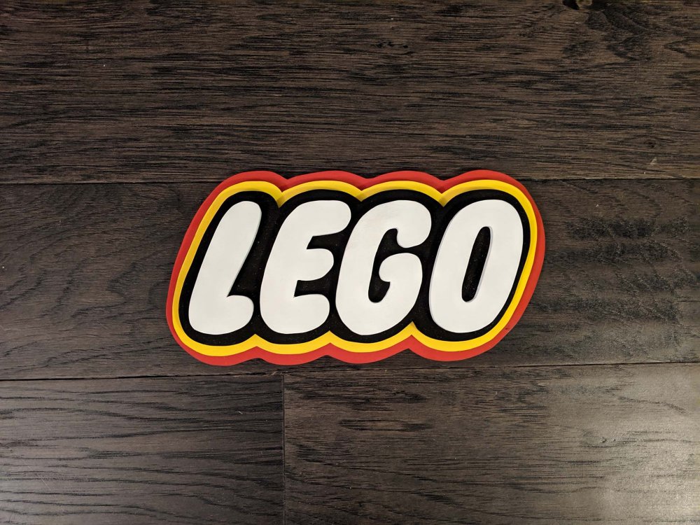 Красивый логотип лего
