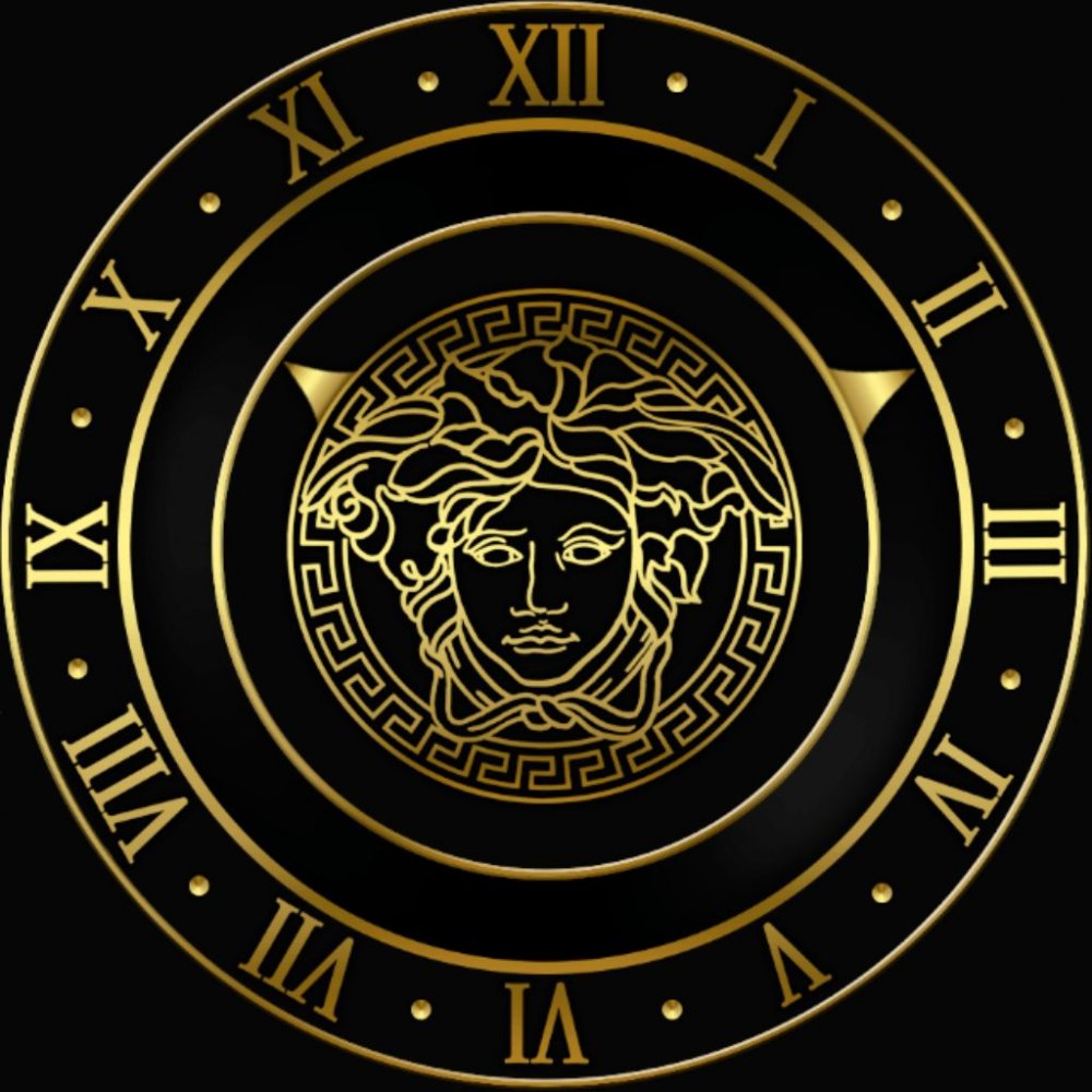 Versace Black Gold logo