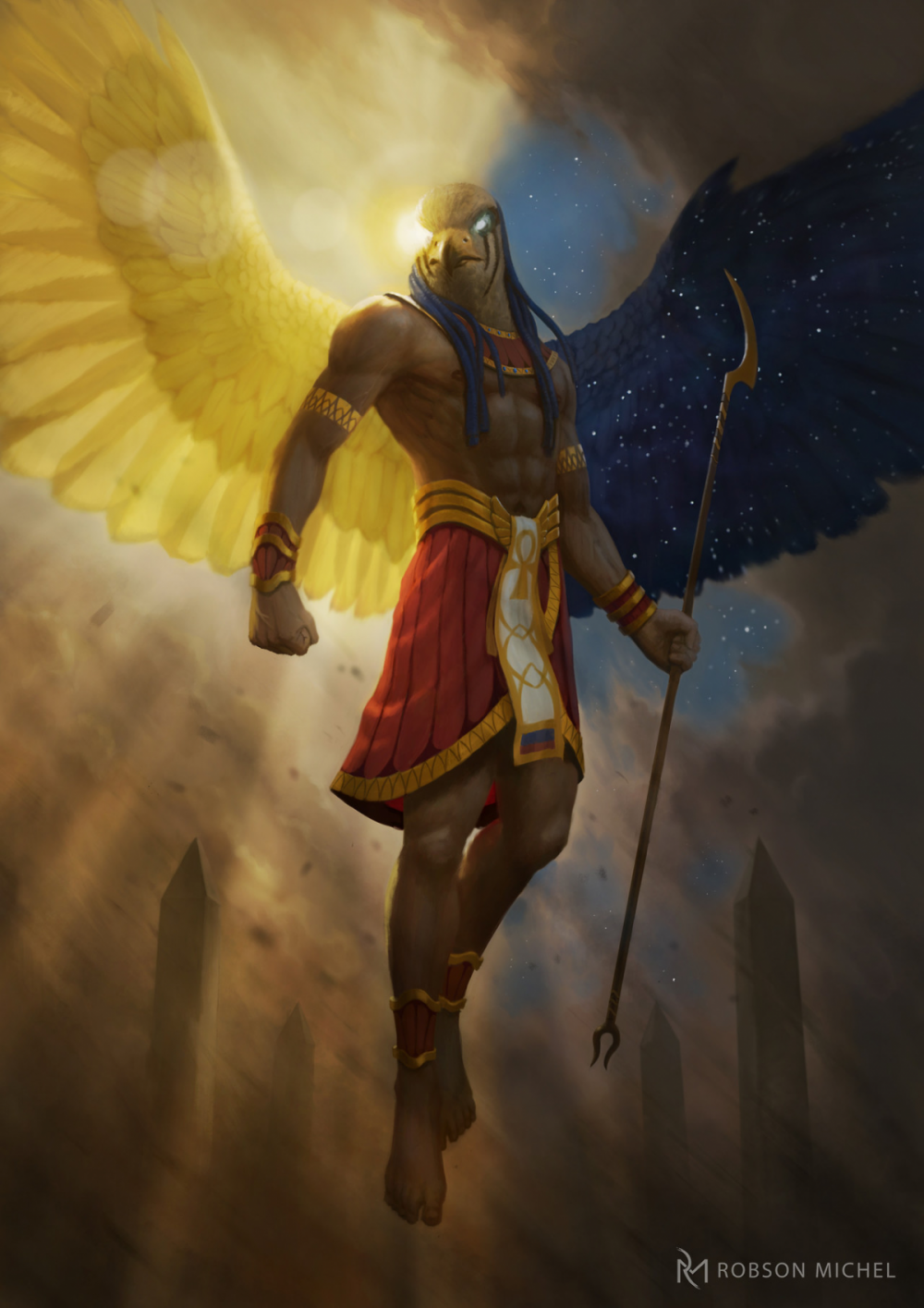 Хорус Египетский Бог