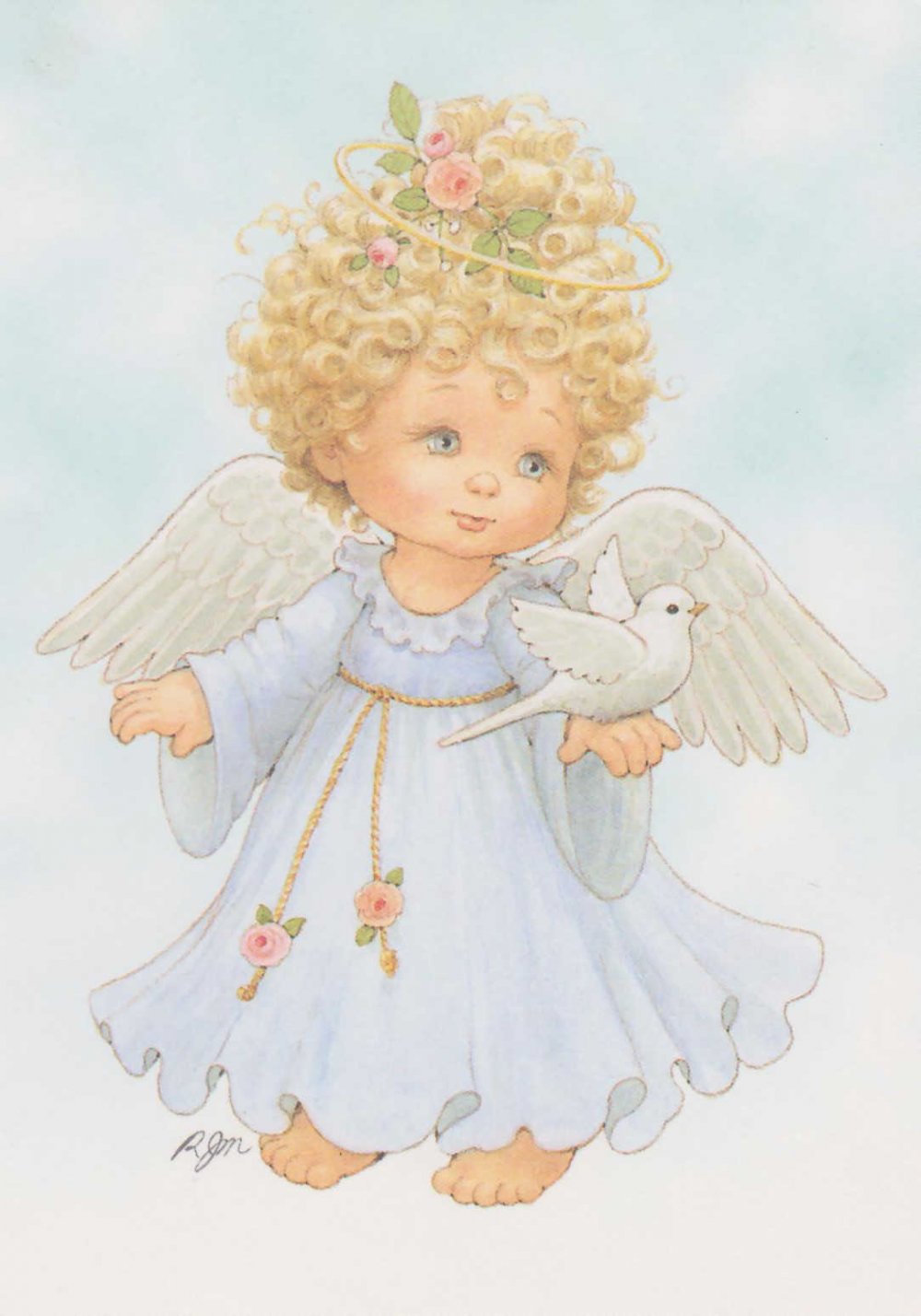 Ruth Morehead ангел молится