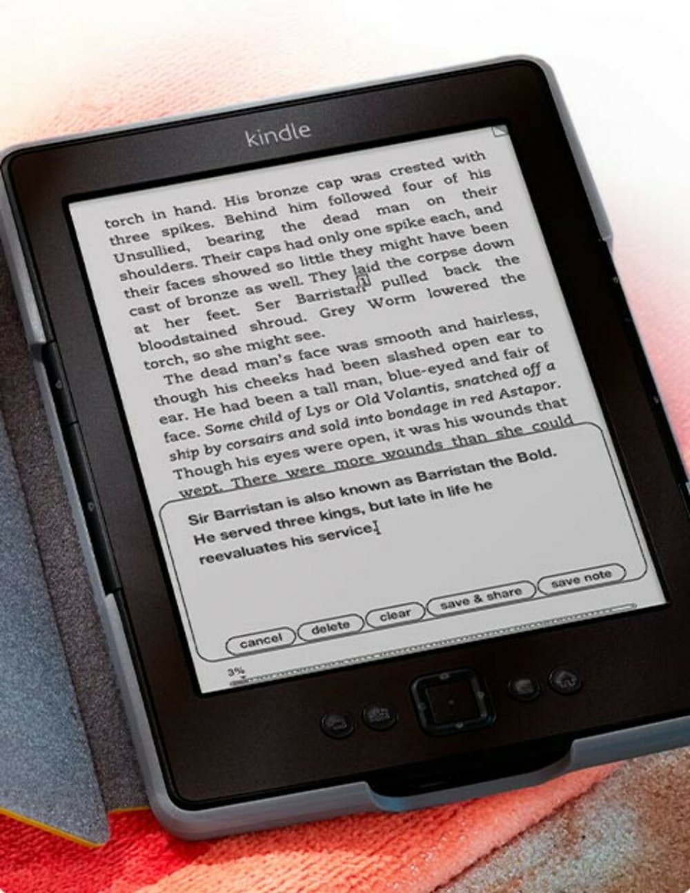 Электронная книга Amazon Kindle 5