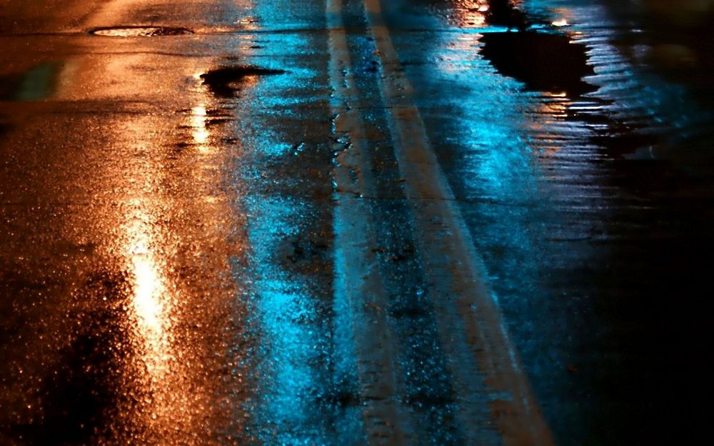 Дождливая дорога