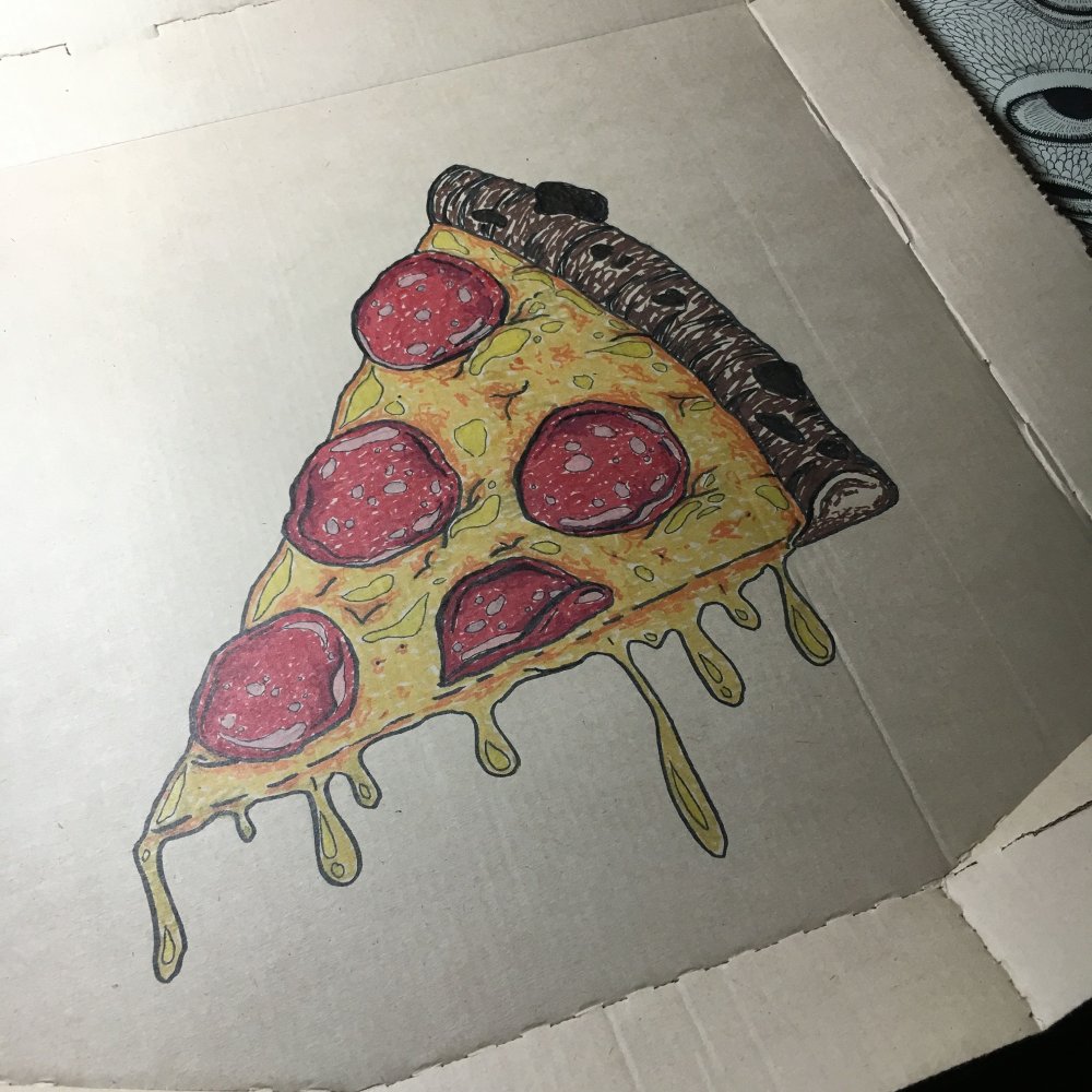 Пицца для рисования