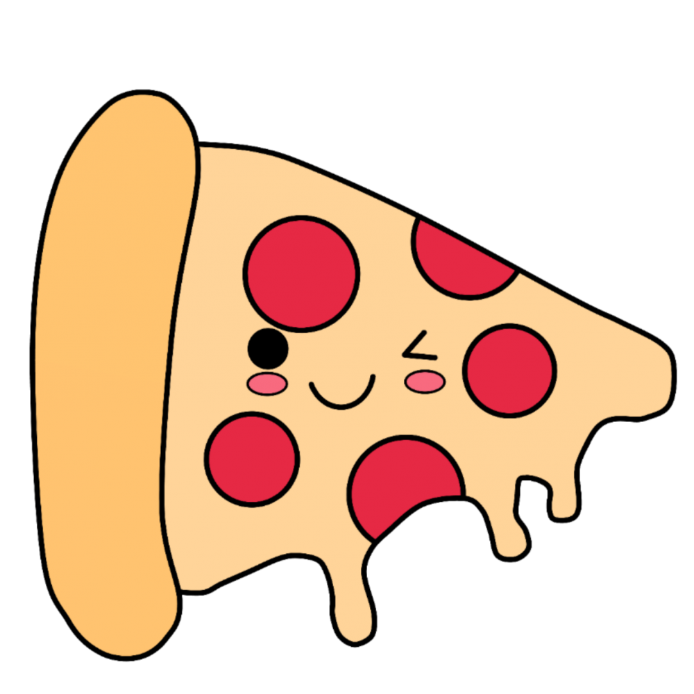 Рисуночки пицца маленькие