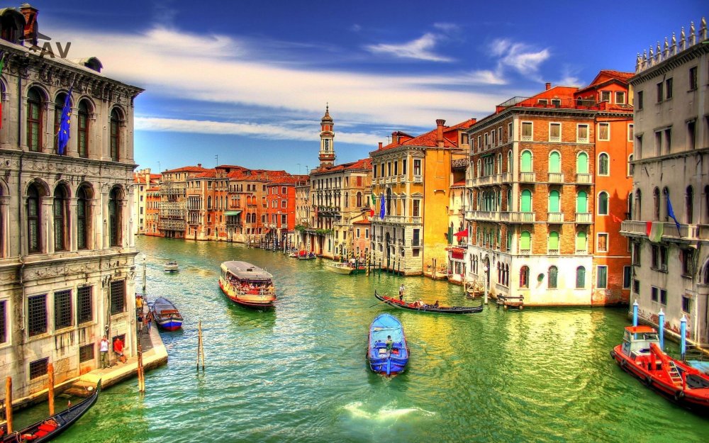 Венеция Италия река