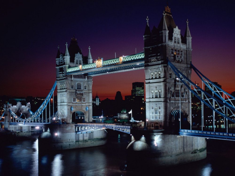 Тауэрский мост Лондон Великобритания