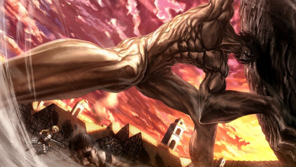 Eren founding Titan атака титанов