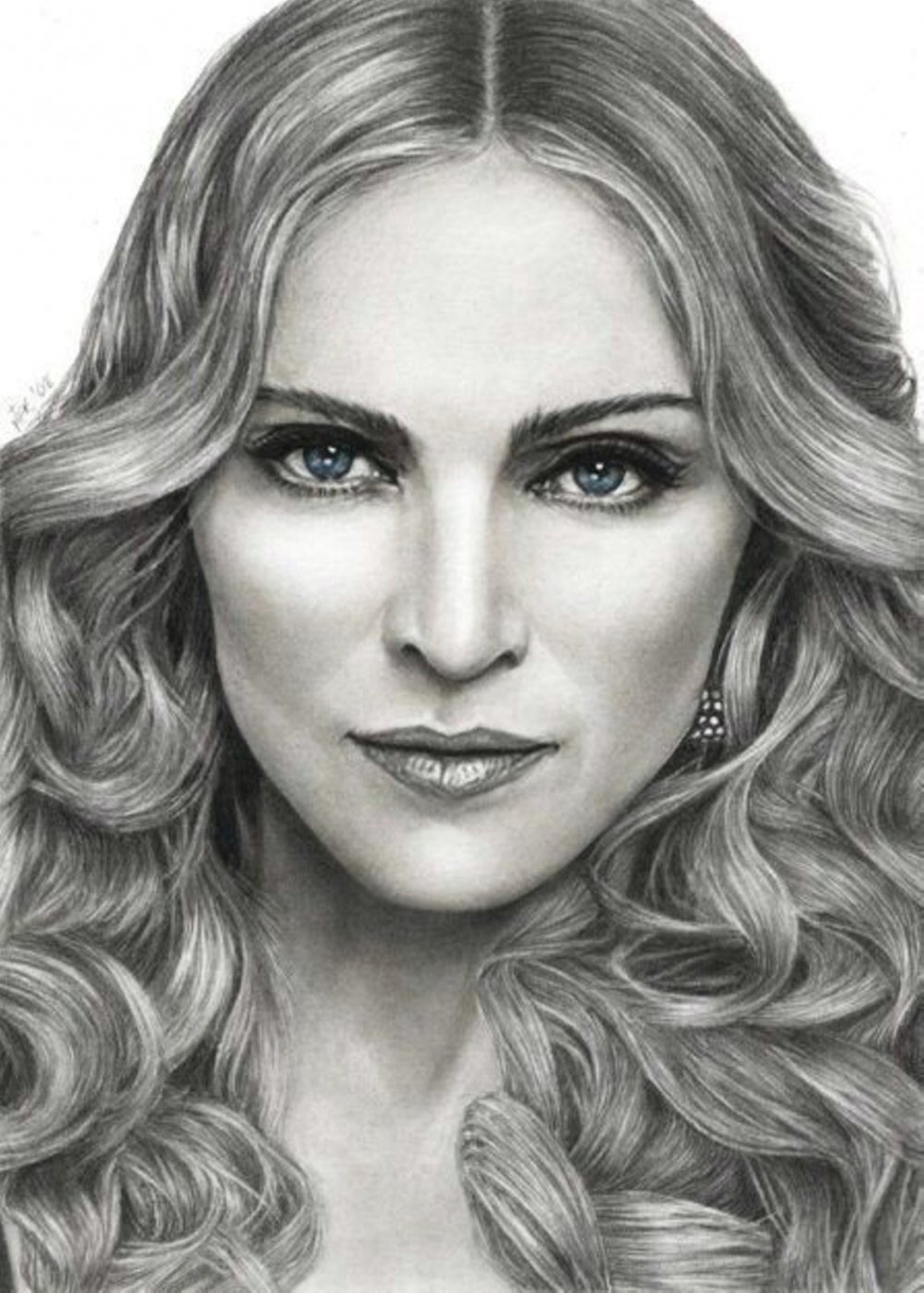 Мадонна певица портрет