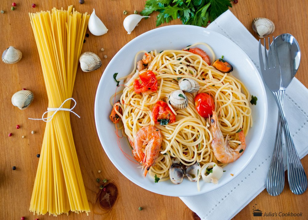 Италия еда спагетти итальянские