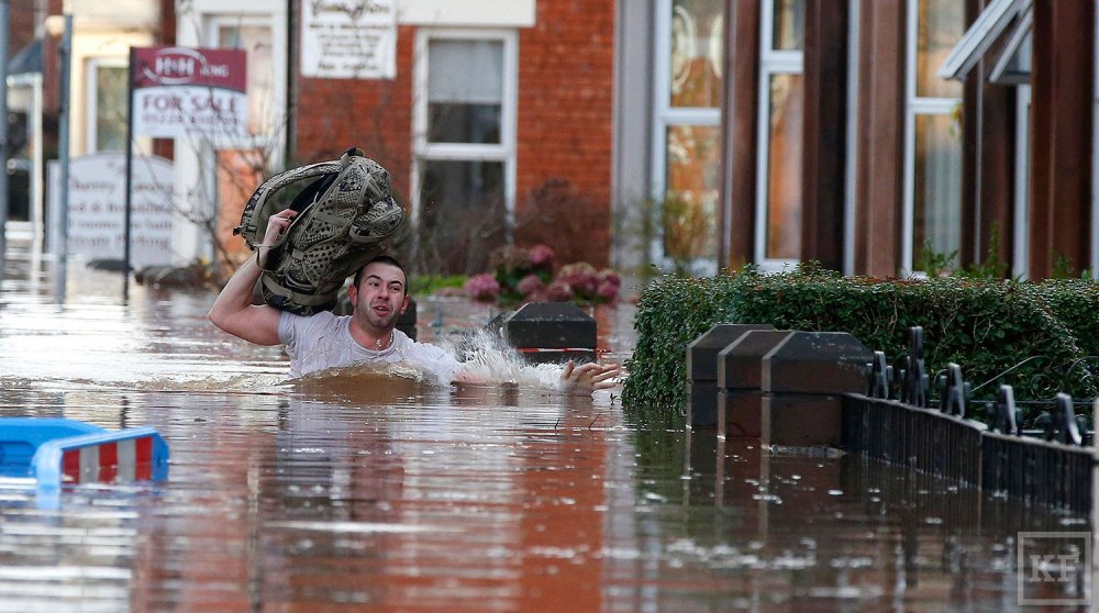 Великобритания потоп