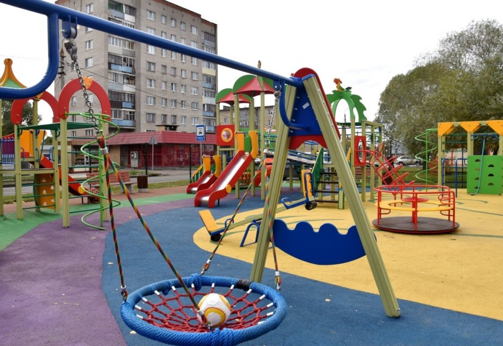 Детские площадки в Дзержинске Нижегородской области