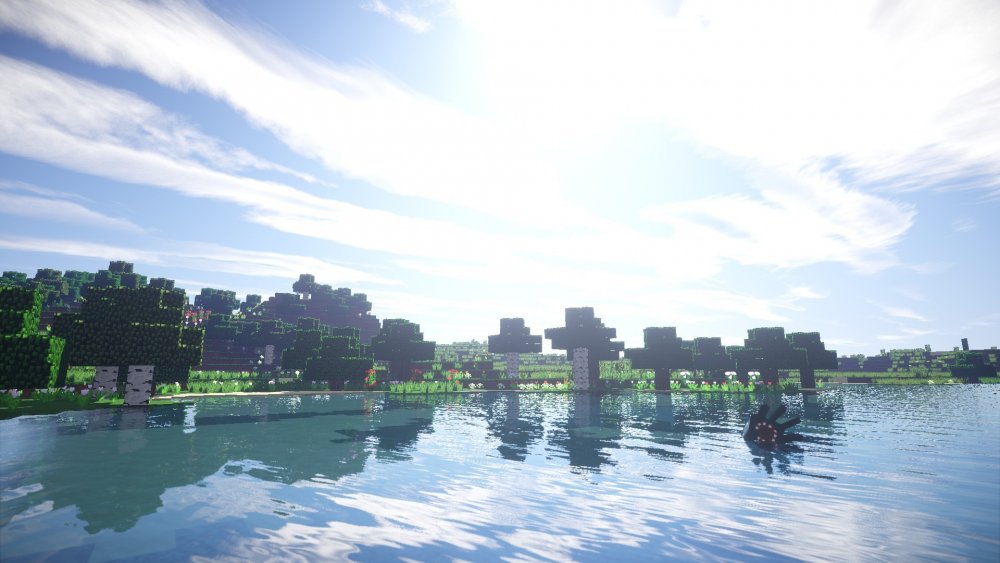 Minecraft озеро