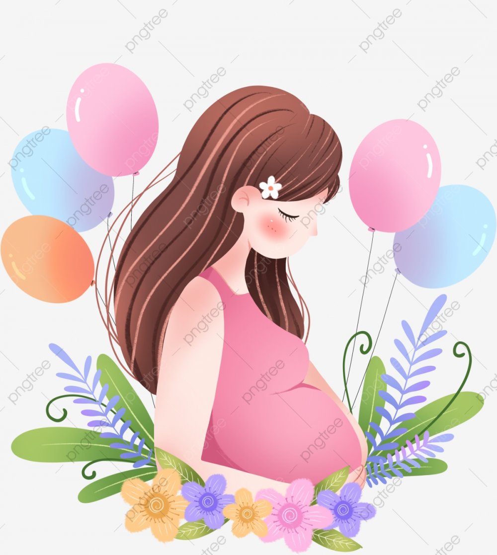 Милые иллюстрации беременности
