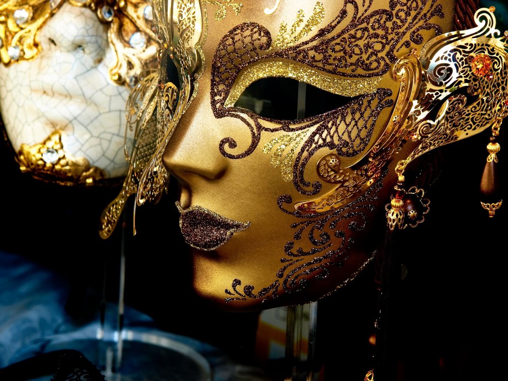 Красивые венецианские маски