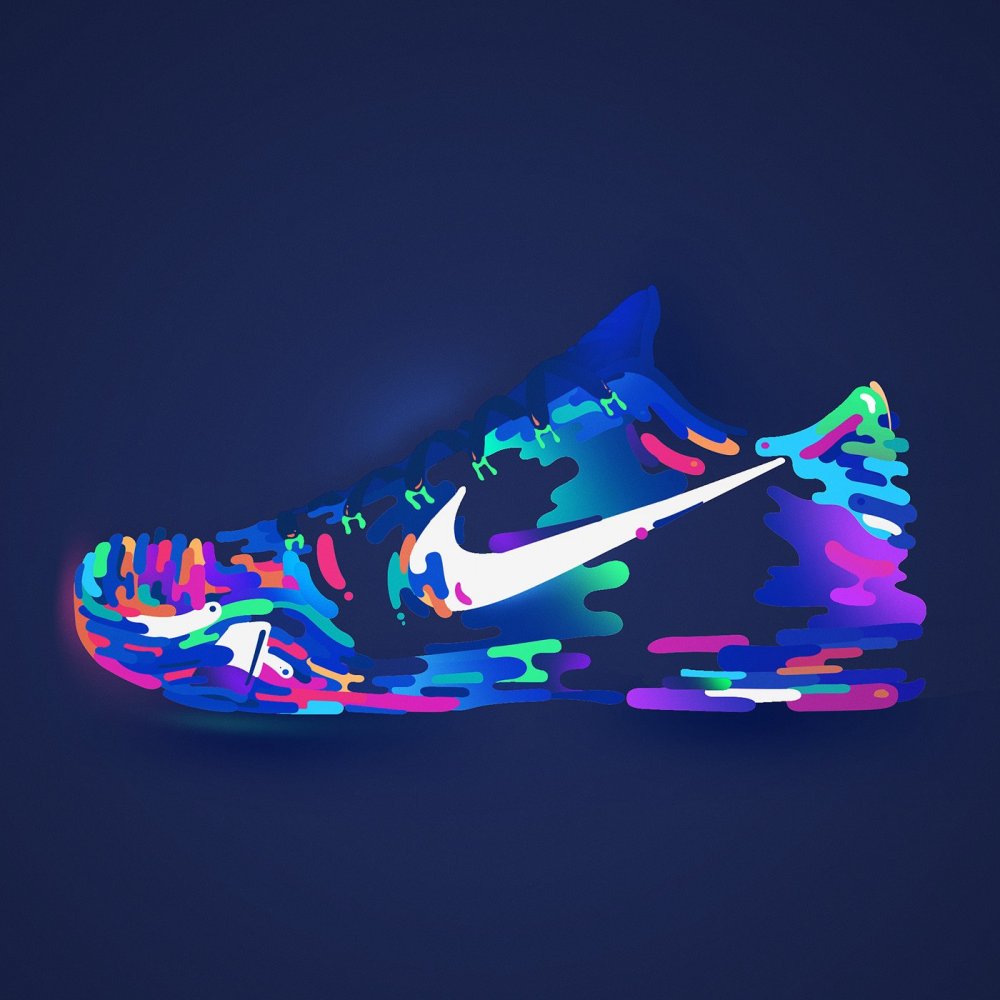 Nike Air Max Art on Shoe