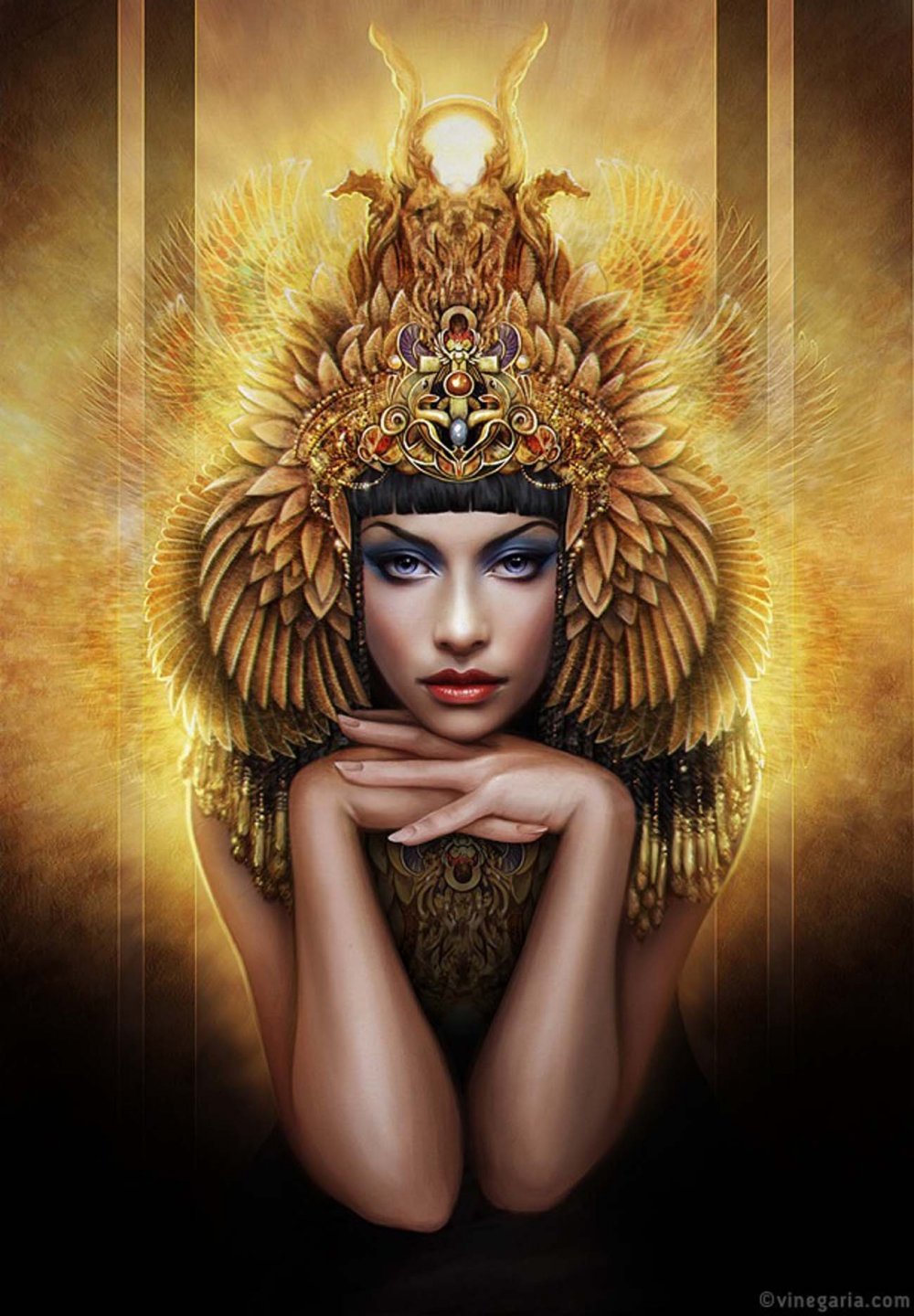 Египетская богиня Изида фэнтези
