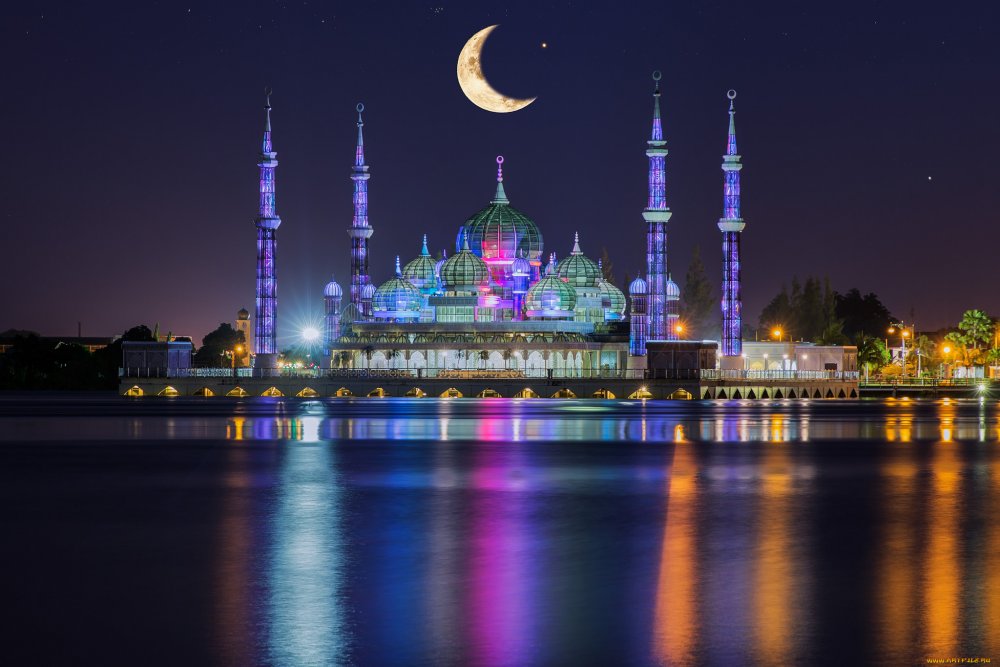 Хрустальная мечеть в Малайзии