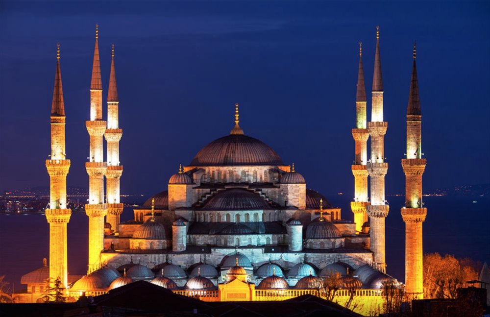Достопримечательности Турции голубая мечеть